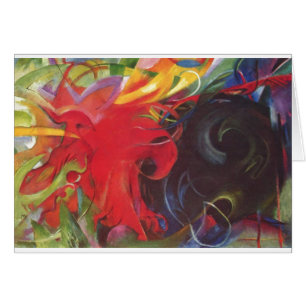 Franz Marc - das Kämpfen bildet das 1914