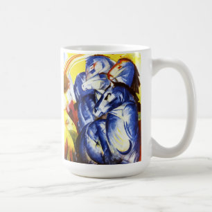 Franz Marc der Turm der blauen Pferde Tasse