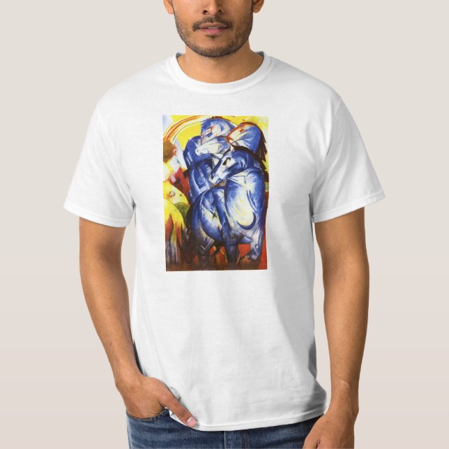 Franz Marc der Turm des blauen PferdeT - Shirt (Vorderseite)
