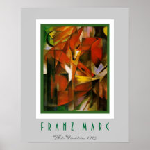 Franz Marc - Deutscher Expressionist - Die Füchse