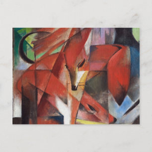 Franz Marc - Die Füchse, 1913 Postkarte