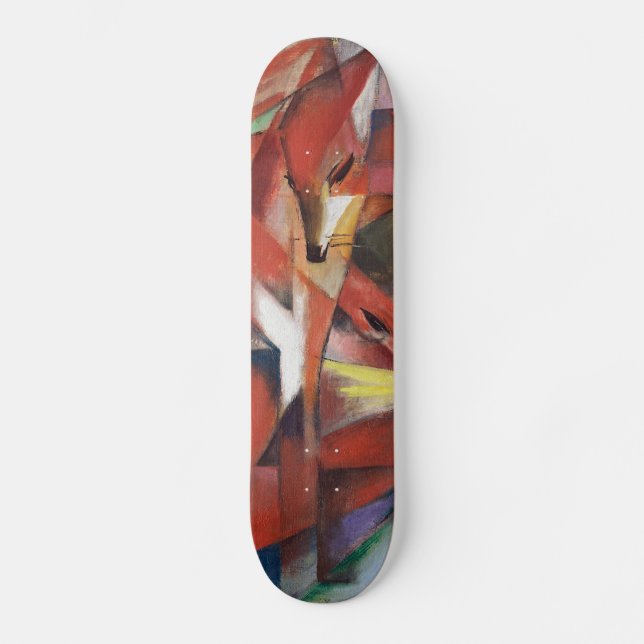 Franz Marc - Die Füchse, 1913 Skateboard (Vorderseite)