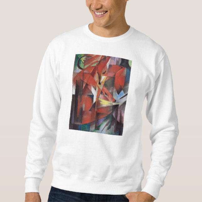 Franz Marc - Die Füchse, 1913 Sweatshirt (Vorderseite)