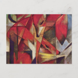 Franz Marc - Füchse Postkarte