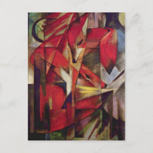 Franz Marc - Füchse Postkarte