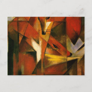 Franz Marc - Füchse Postkarte