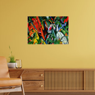 Franz Marc - Im Regen - 1912 Poster