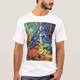 Franz Marc - Rotwild im Wald (ii) T-Shirt