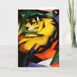 Franz Marc - Tiger Feiertagskarte