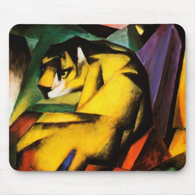 Franz Marc - Tiger Mousepad (Vorne)