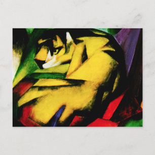 Franz Marc Tiger Postcard Postkarte
