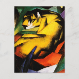 Franz Marc - Tiger Postkarte
