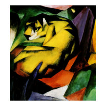Franz Marc Vintage Poster Series ~ The Tiger