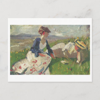 Franz Marc - Zwei Frauen auf dem Berg 1906 Frauen Postkarte