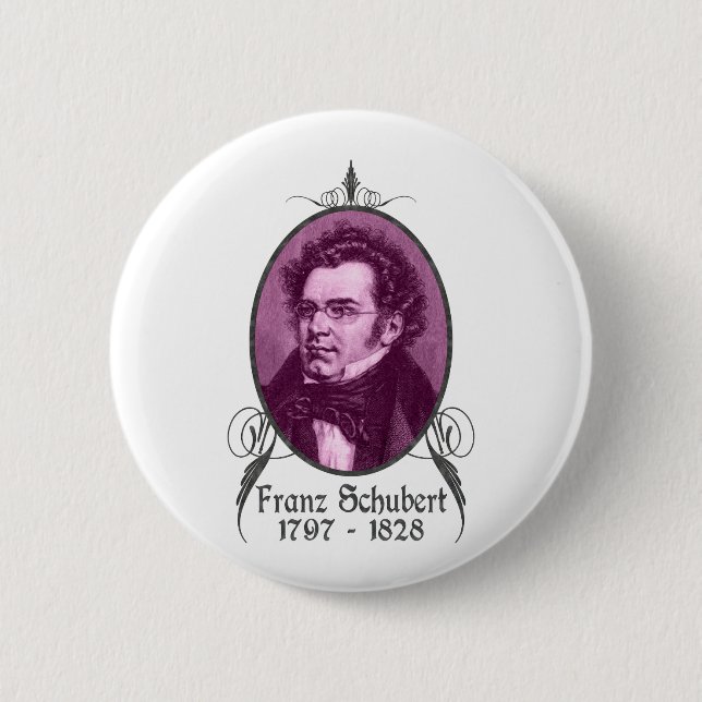 Franz Schubert Button (Vorderseite)