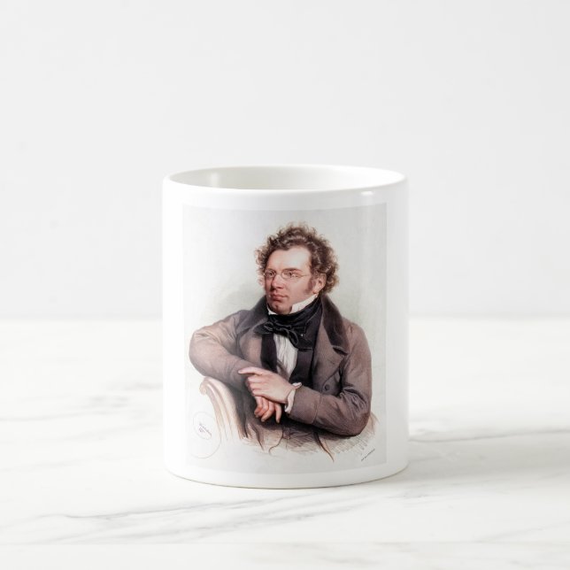 Franz Schubert Kaffeetasse (Mittel)