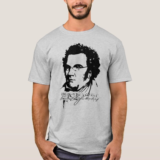 FRANZ SCHUBERT T-Shirt (Vorderseite)