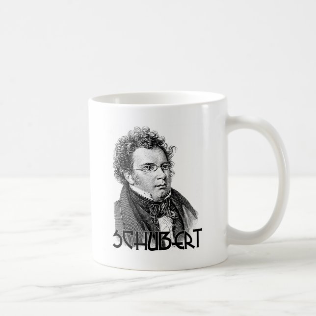 Franz Schubert Tasse (Rechts)