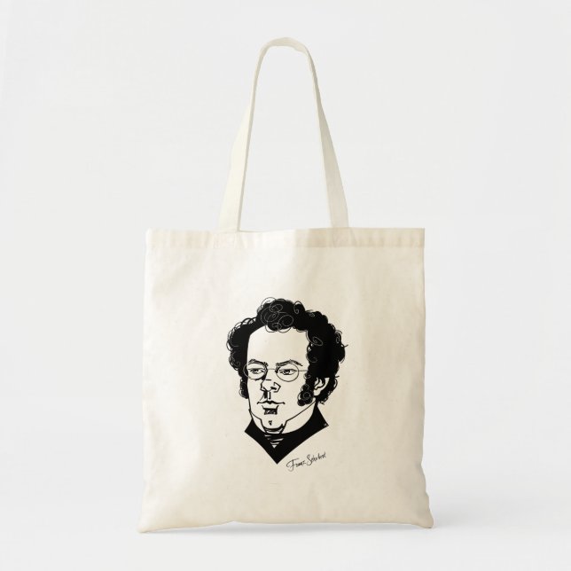 Franz Schubert Tragetasche (Vorne)