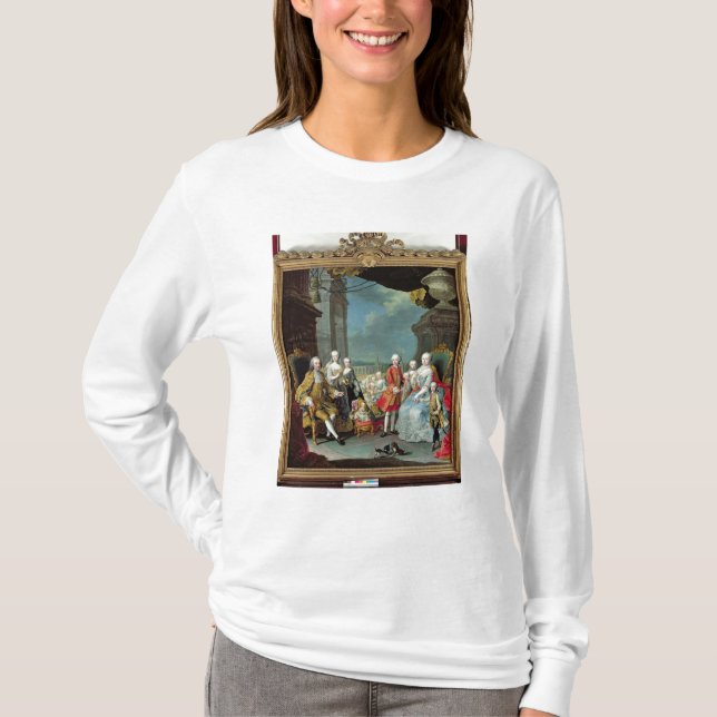Franz Stephan I mit seiner Ehefrau Marie-Therese T-Shirt (Vorderseite)
