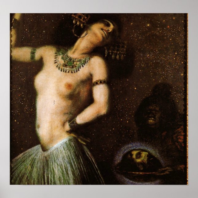 Franz Stuck - Salome Poster (Vorne)