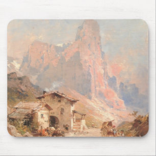 Franz Unterberger: Zahlen in einem Dorf, Dolomit Mousepad