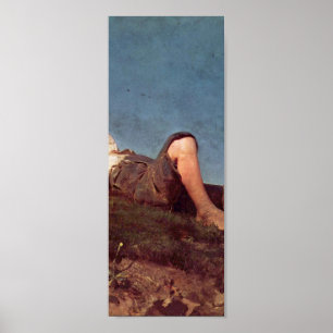 Franz von Lenbach - Ein Hirtenjunge Poster