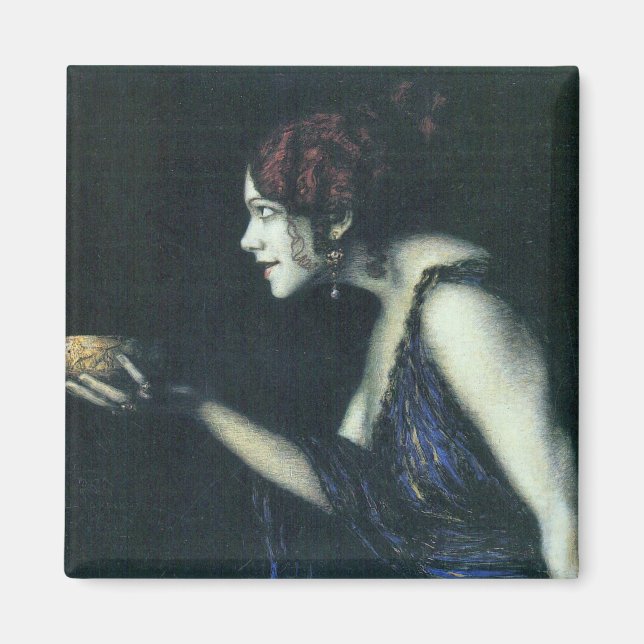 Franz von Stuck - Tilla Durieux als Circe Magnet (Vorne)