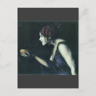 Franz von Stuck - Tilla Durieux als Circe Postkarte