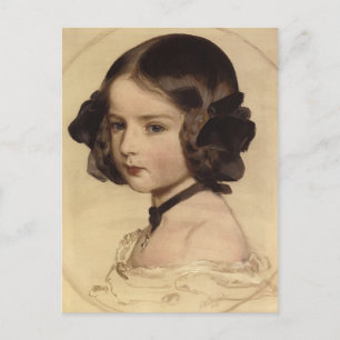 Franz Winterhalter-Pincess Clothilde Saxen Coburg Postkarte