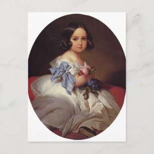 Franz Winterhalter - Prinzessin Charlotte von Belg Postkarte