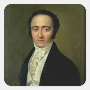 Franz Xaver Mozart, später bekannt als Wolfgang Quadratischer Aufkleber