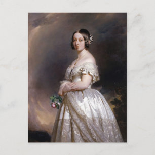Franz Xaver Winterhalter- Königin Victoria Postkarte