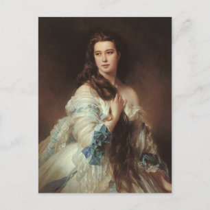 Franz Xaver Winterhalter-Portrait von Madame Rimsk Postkarte