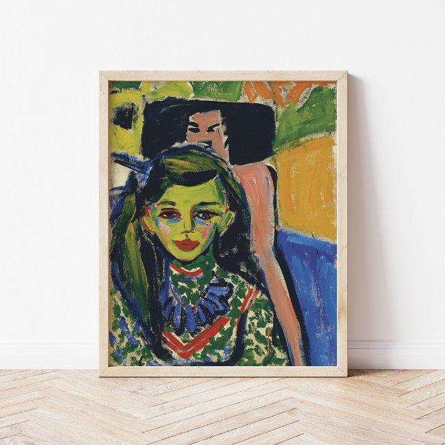 Fränzi | Ernst Ludwig Kirchner Poster (Von Creator hochgeladen)
