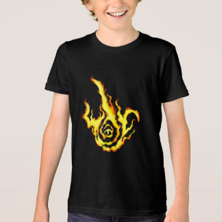 Franzied Flame Fan Art Tri-Blend Shirt