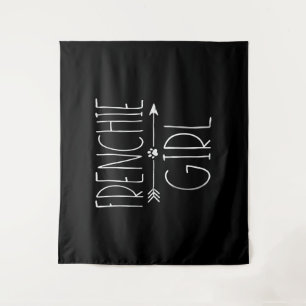 Franziskanerin   I Liebe mein französisches Bulldo Wandteppich