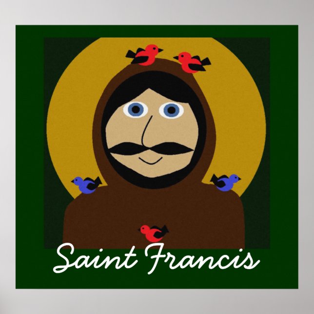Franziskus und die Vögel Poster (Vorne)