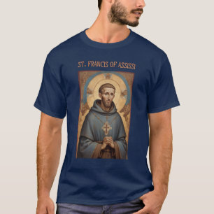 Franziskus von Assisi römisch-katholischer T - Shi T-Shirt