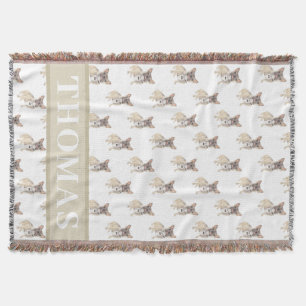 Französchen (Blauer Rehfarben-Tricolor) Babydecke Decke