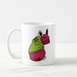 Franzose, der unersetzliche französische Bulldogge Kaffeetasse