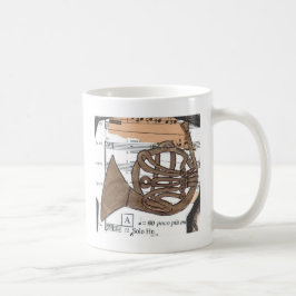 (Franzose-) Horn-Tasse Tasse