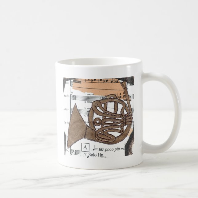 (Franzose-) Horn-Tasse Tasse (Rechts)