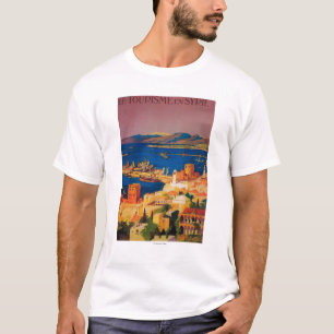 Franzose-Reise-Plakat, bereisend in Syrien T-Shirt