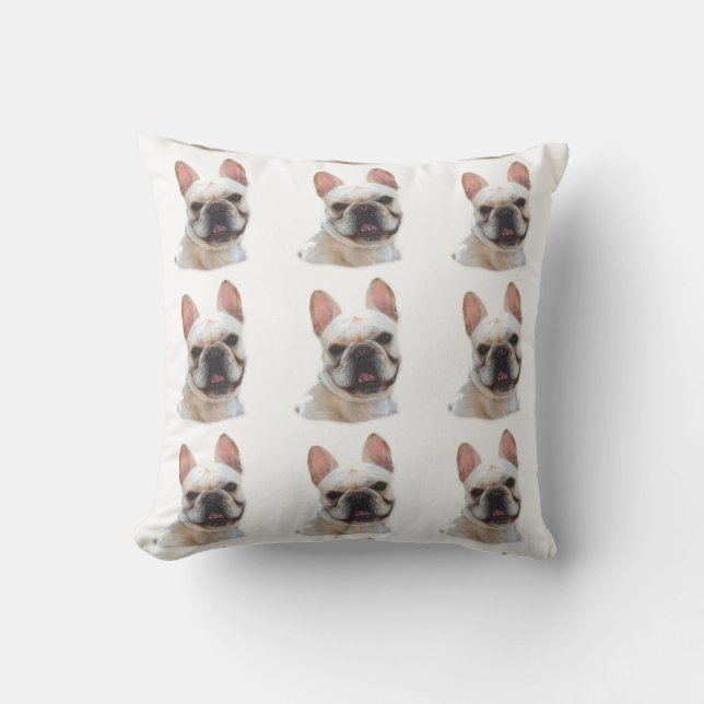 Franzosen Bullodg Amerikaner Mojo Kissen (Vorderseite)