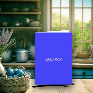 Franzosen danken Ihnen zu kardieren Dankeskarte