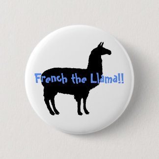 Franzosen das Lama!! Button