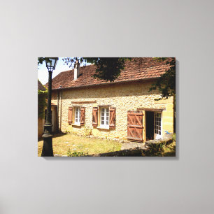 Franzosen Gite Leinwand-Druck Leinwanddruck