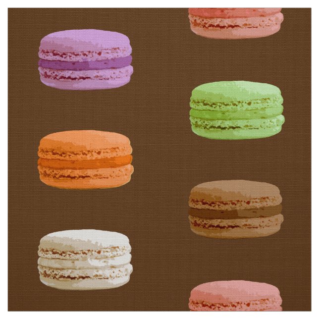 Franzosen Macarons - muti-farbige Pastelle Stoff (Muster)