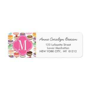 Franzosen Macarons personalisiert